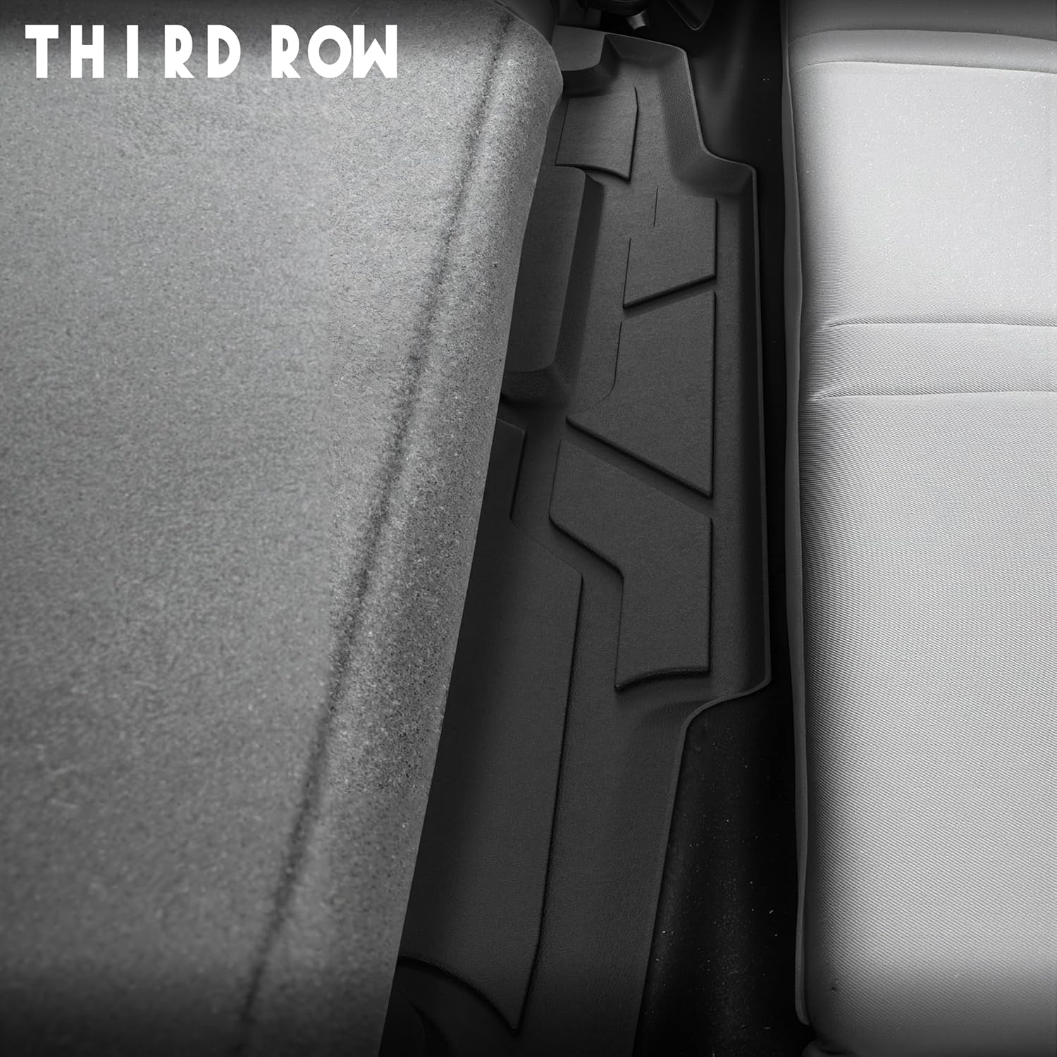 KARPAL Floor Mats for Nissan Pathfinder 2022-2025 2026 (7&8 Seats), TPE Rubber All Weather Protection Floor Liners Accessories Car Mats, Front & 2nd & 3rd Row & Cargo Liner