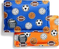 Vista 12 de Cool Coolers by Fit & Fresh - Paquete de 2 paquetes de hielo suave, de nailon elástico flexible, reutilizables, para loncheras y enfriadores, perros