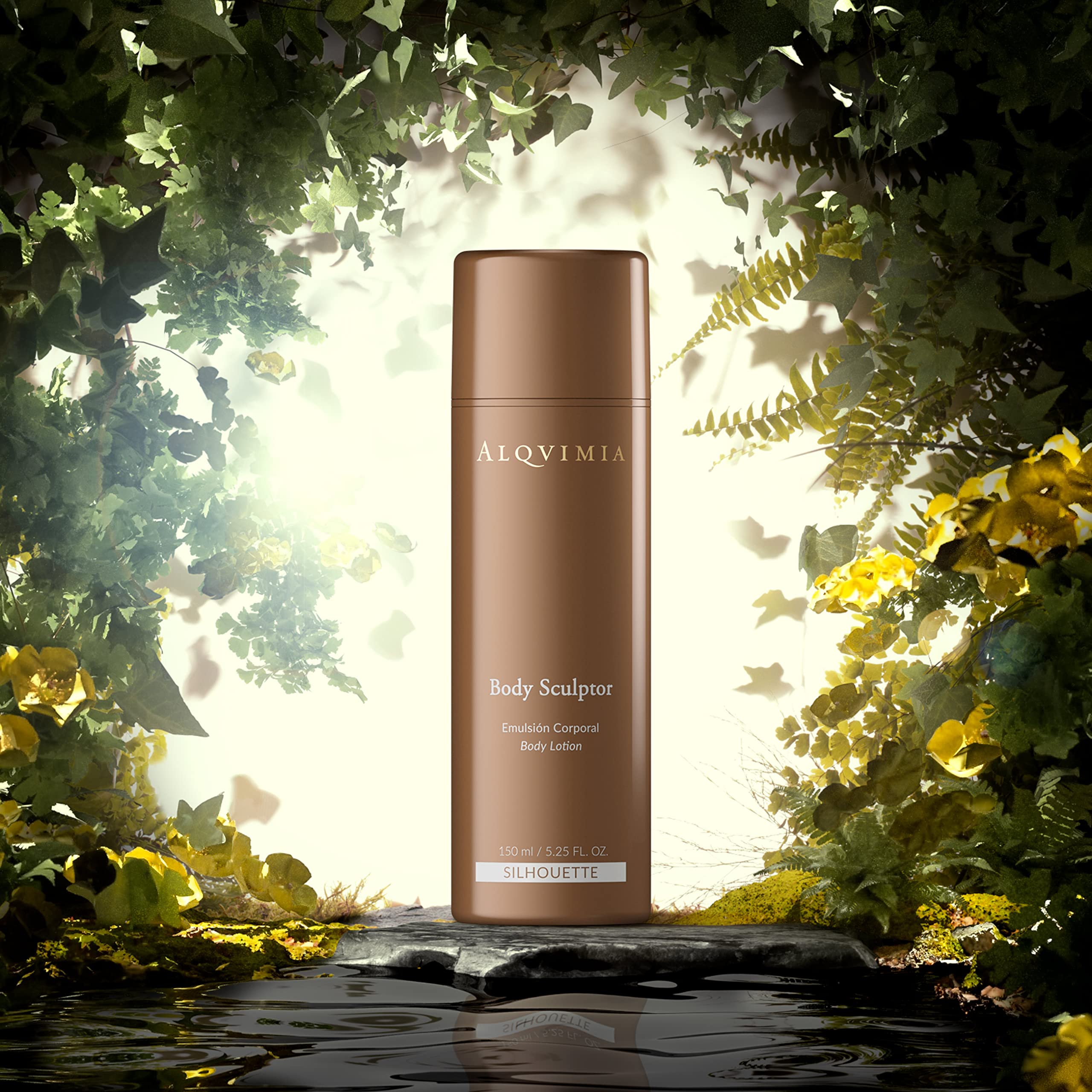Alqvimia | Crème Hydratante et Amincissante Pour le Corps | Anti Cellulite, Anti Sécheresse et Anti Peau Orange | 150 ml | 150 ml