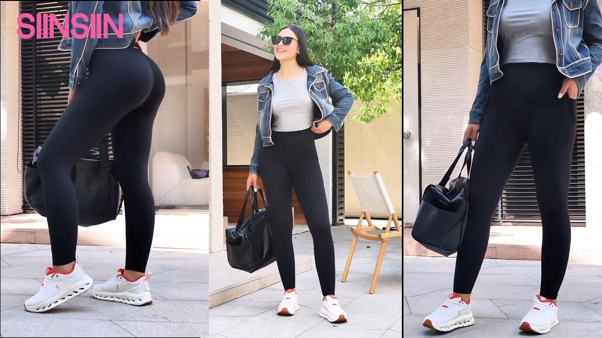 SIINSIIN Butt Lifting Shapelite Leggings with Pocket for Women 25