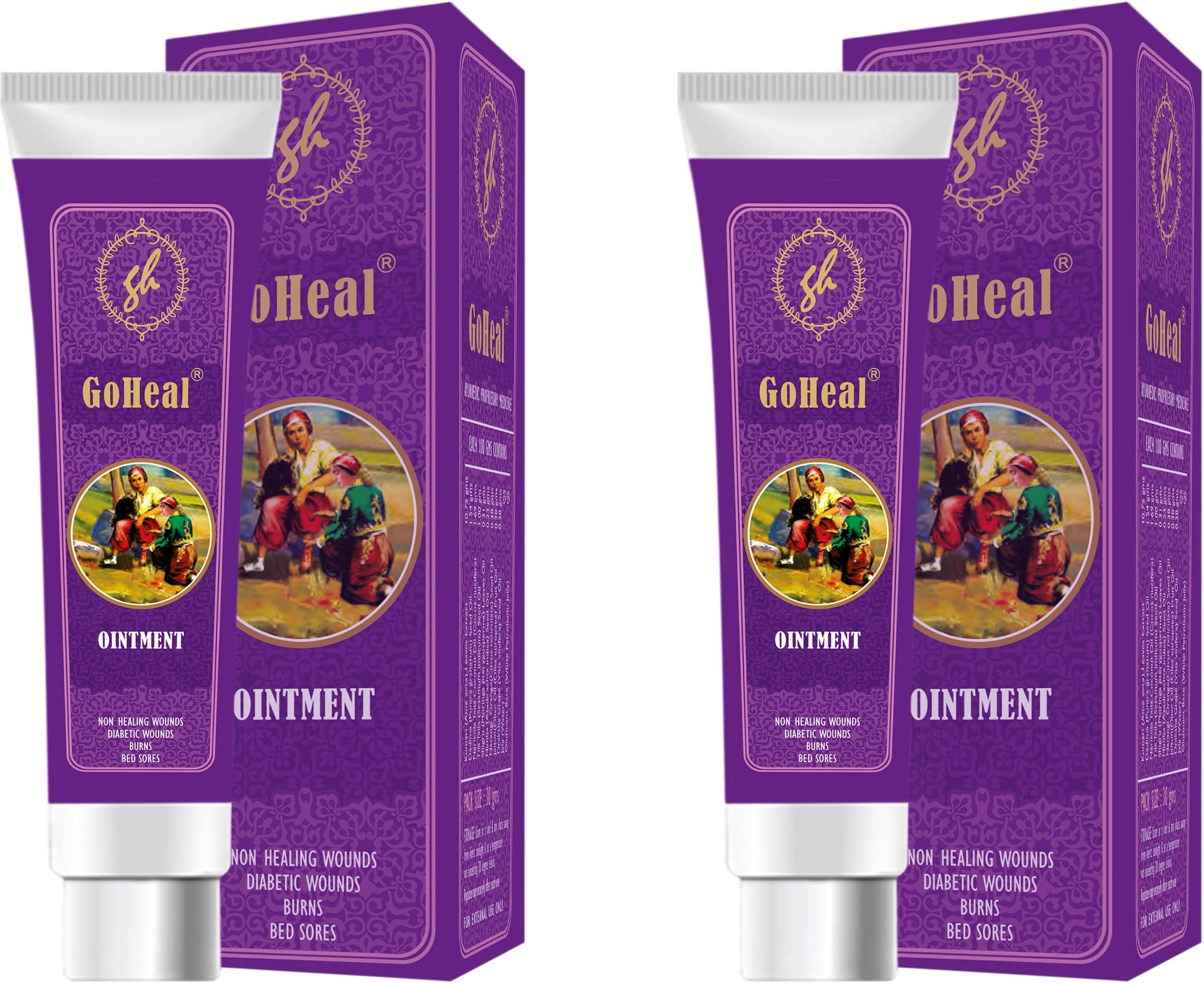 GoHeal Antiseptic Ointment 30g |Pack of 2