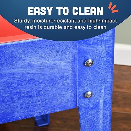 Miniatura 7 de Mesa de arena  agua para interiores  exteriores con sombrilla