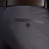 Haggar Premium No Iron Khaki Straight Fit Flat Front Pant – Spodnie Mężczyźni