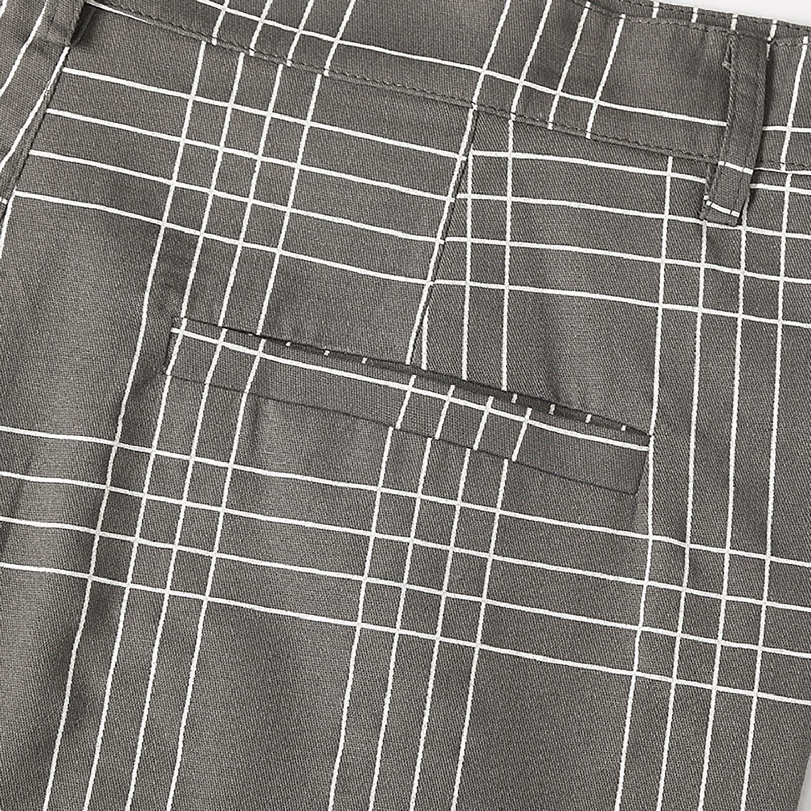Pantaloni da uomo slim fit, per attività all'aria aperta, eleganti, da jogging, da uomo, moderni, per il tempo libero, regolari, classici, basici, dritti e affari, a righe