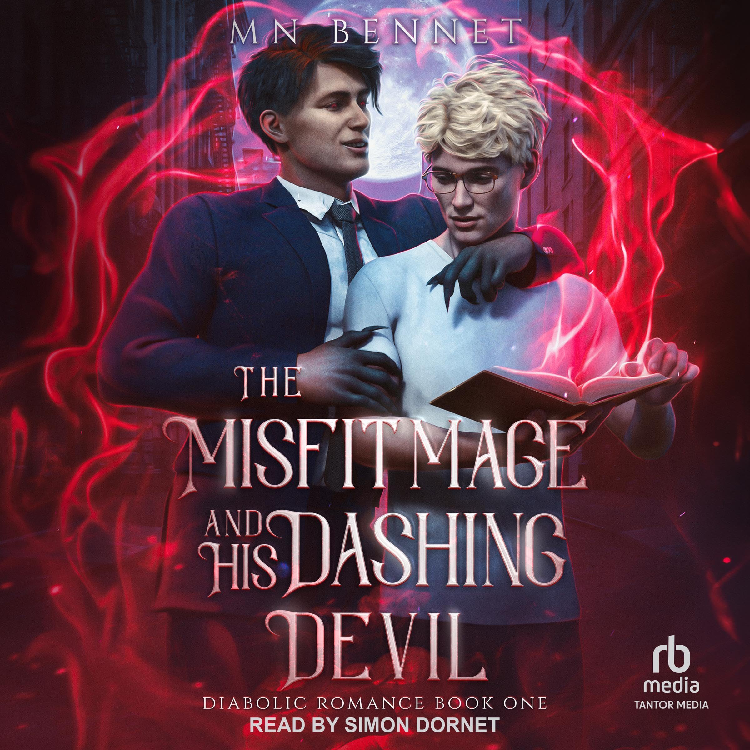Cover art for The Misfit Mage and His Dashing Devil