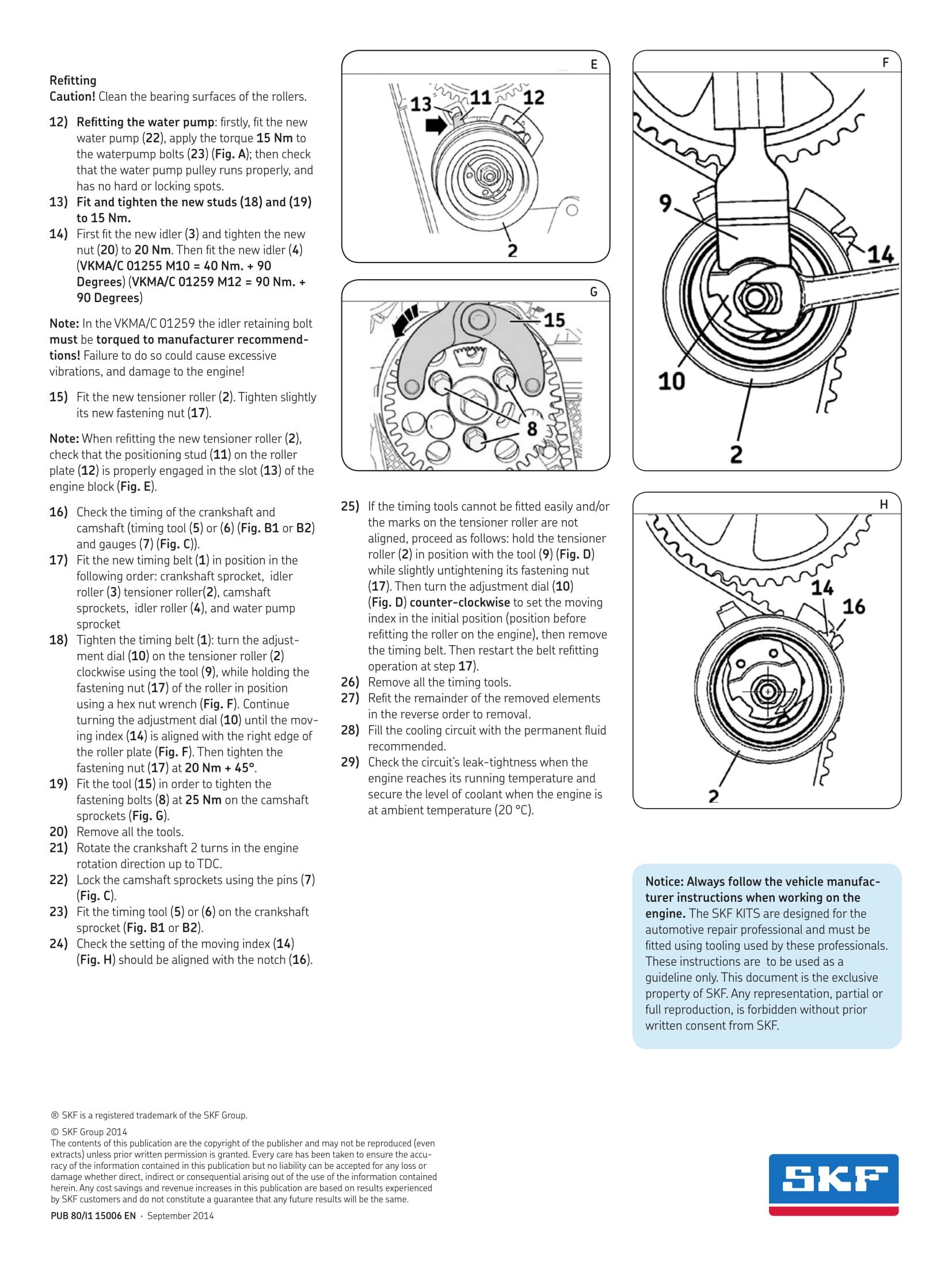 SKF VKMC 01255-1 Kit Tendicinghia con Pompa Acqua