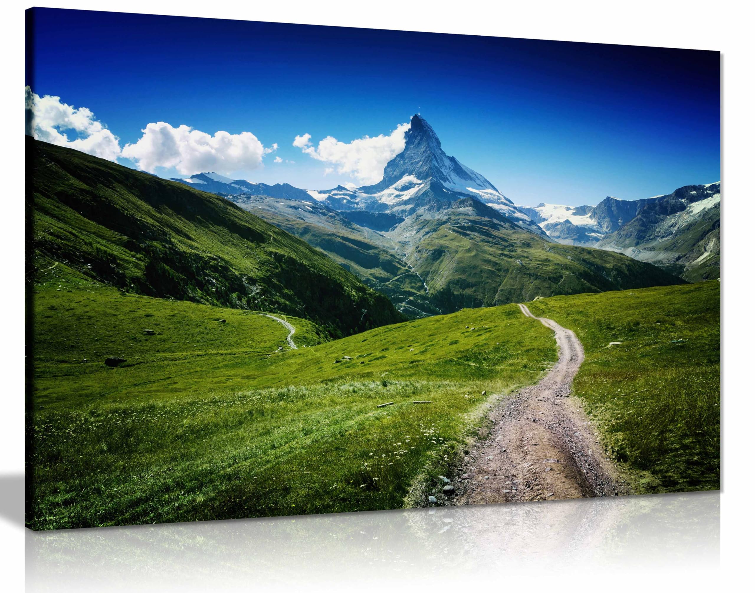 Matterhorn II Canvas Print, Framed Wall Art Pictures for Home Decor 76x51cm (30x20in)