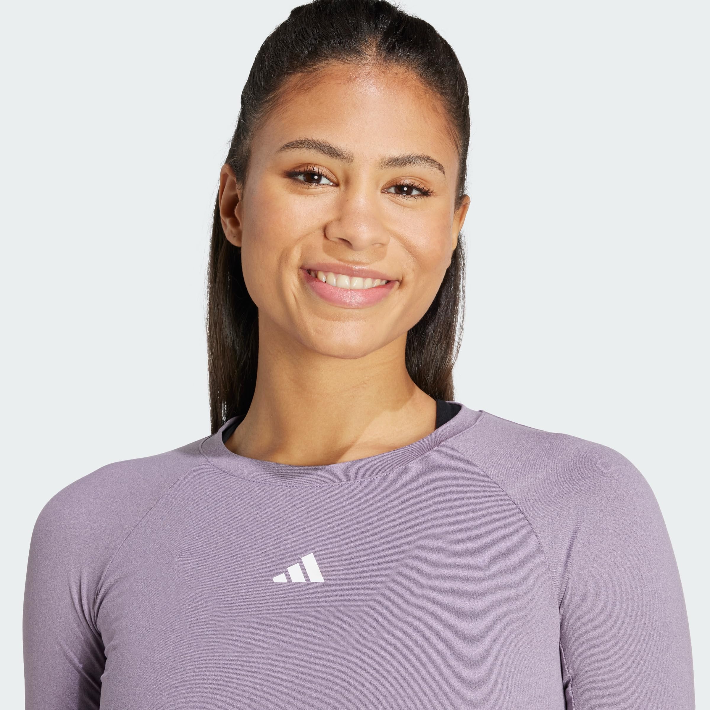 adidas Techfit Longsleeve Training Top Camiseta de Manga Larga Mujer