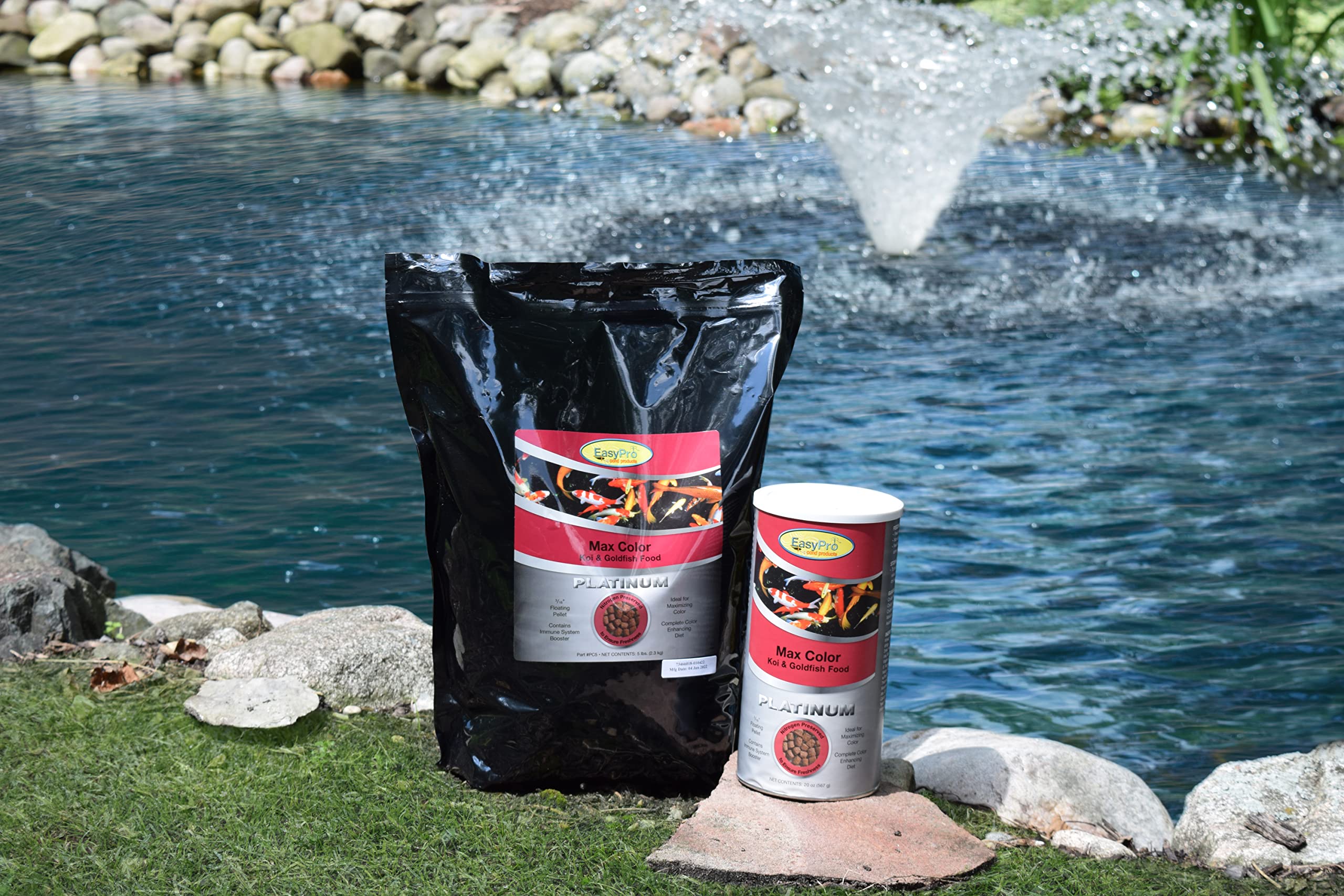 EasyPro PC5 Platinum Koi & Goldfish Food, 5 lb