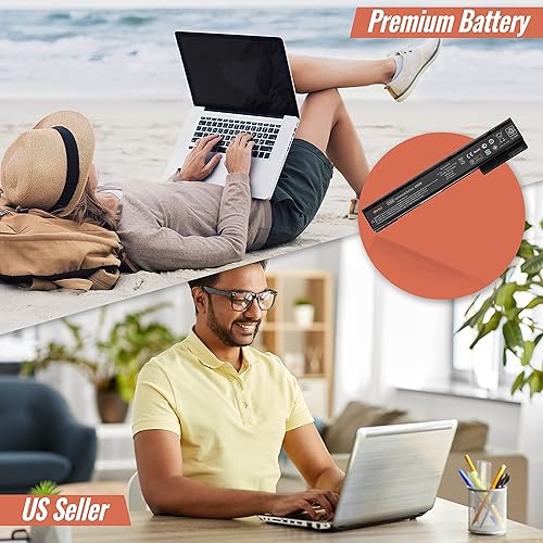 Miniatura 4 de GHU Nueva VH08 - Batería para portátil compatible con HP Elitebook 8560W 8570W 8760W 8770W Mobile Workstation 632427-001 632425-001 632113-141