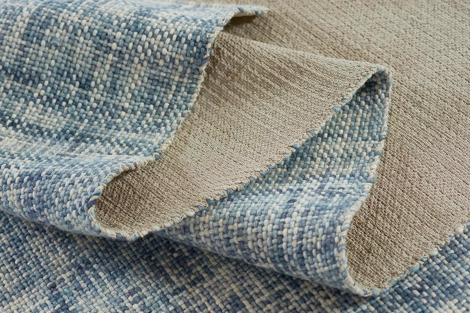 Momeni Thread Contemporary Area Rug, 3'6" X 5'6", Blue