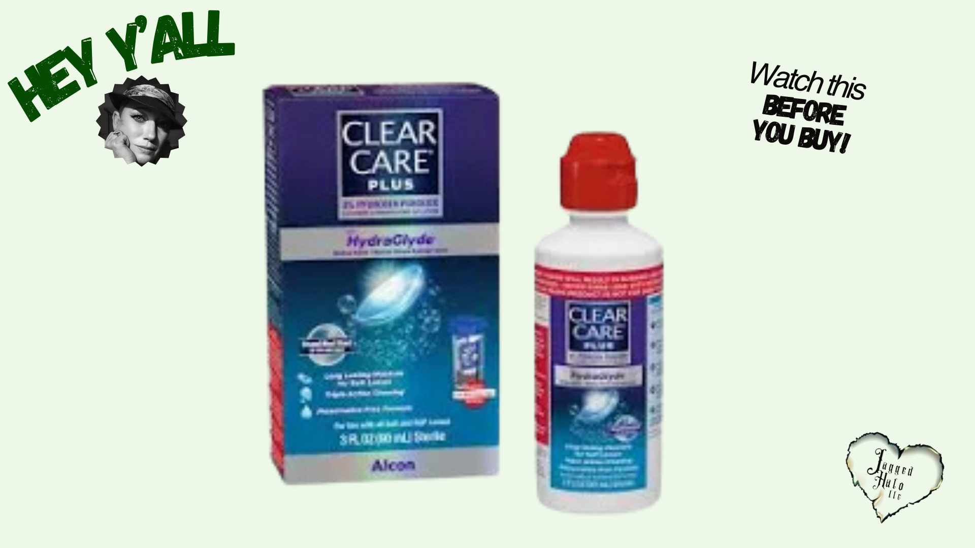 Watch My Review of Alcon Clear Care Plus Contact Lens Cleaning Kit