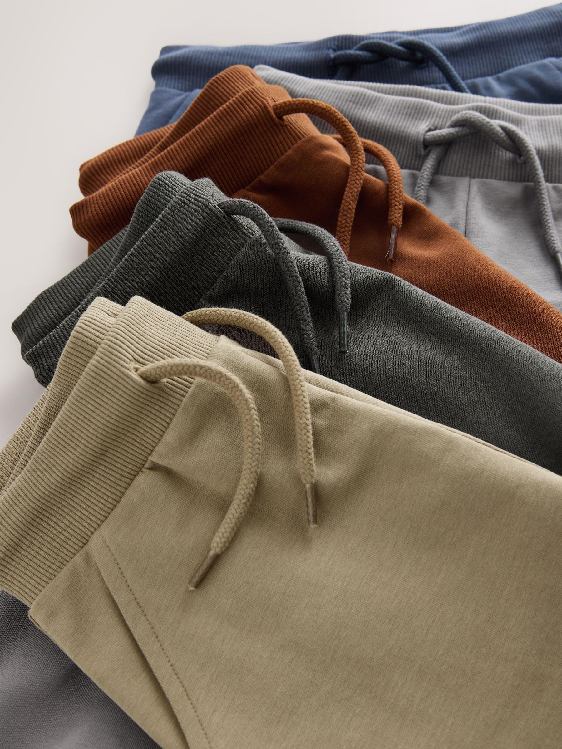 NEXT Ragazzo Confezione da 5 Pantaloni da Jogging Regular