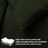 Vista 135 de Bedsure - Edredón de color liso