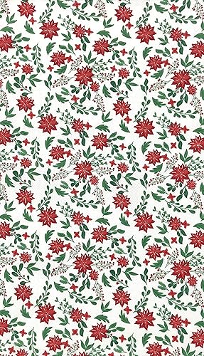 Miniatura 4 de Toallas de mano de cocina navideñas ten una feliz Navidad en tejido plano y colorido estampado de Pascua en tejido de espiga 100 algodón