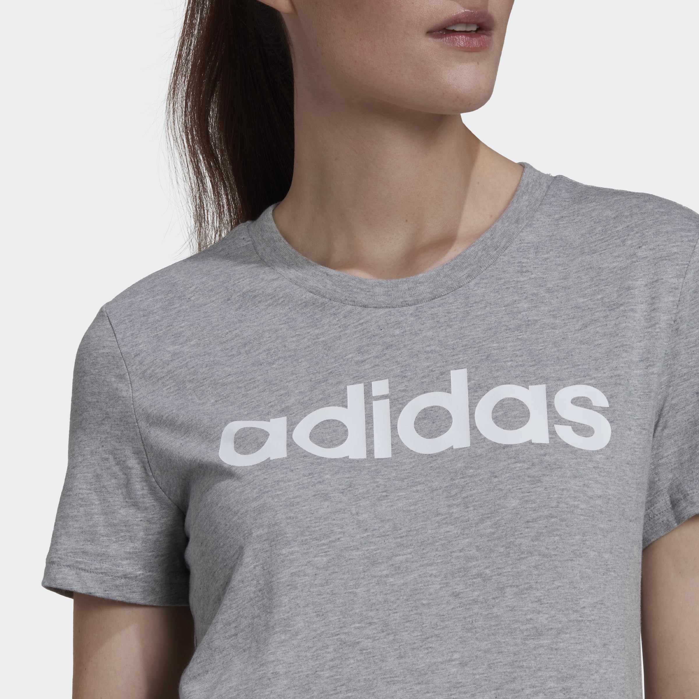 adidas Essentials Slim Logo T-Shirt T-Shirt (1 opakowanie)