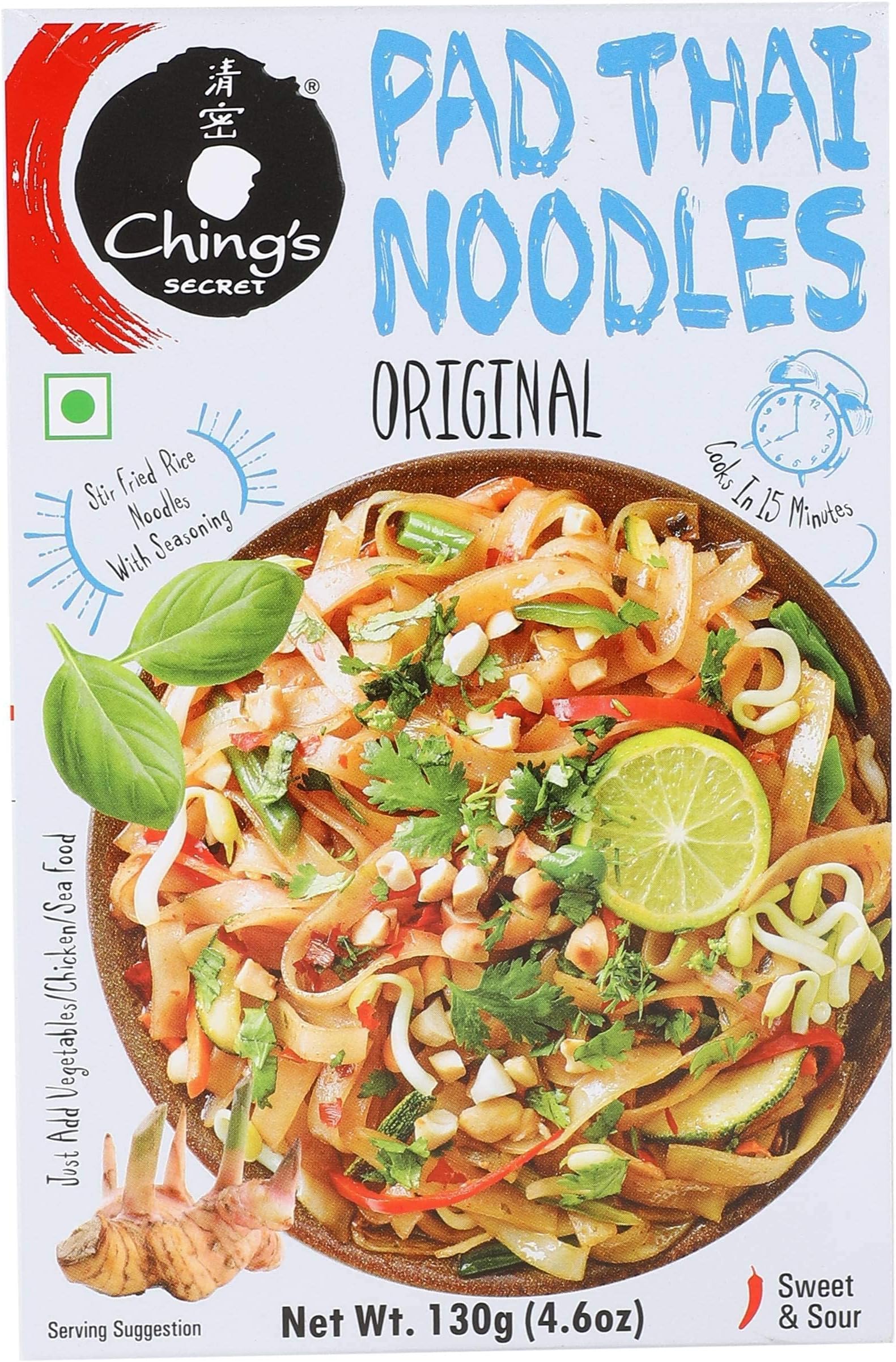 Chings Pad Thai Noodles Original 130g