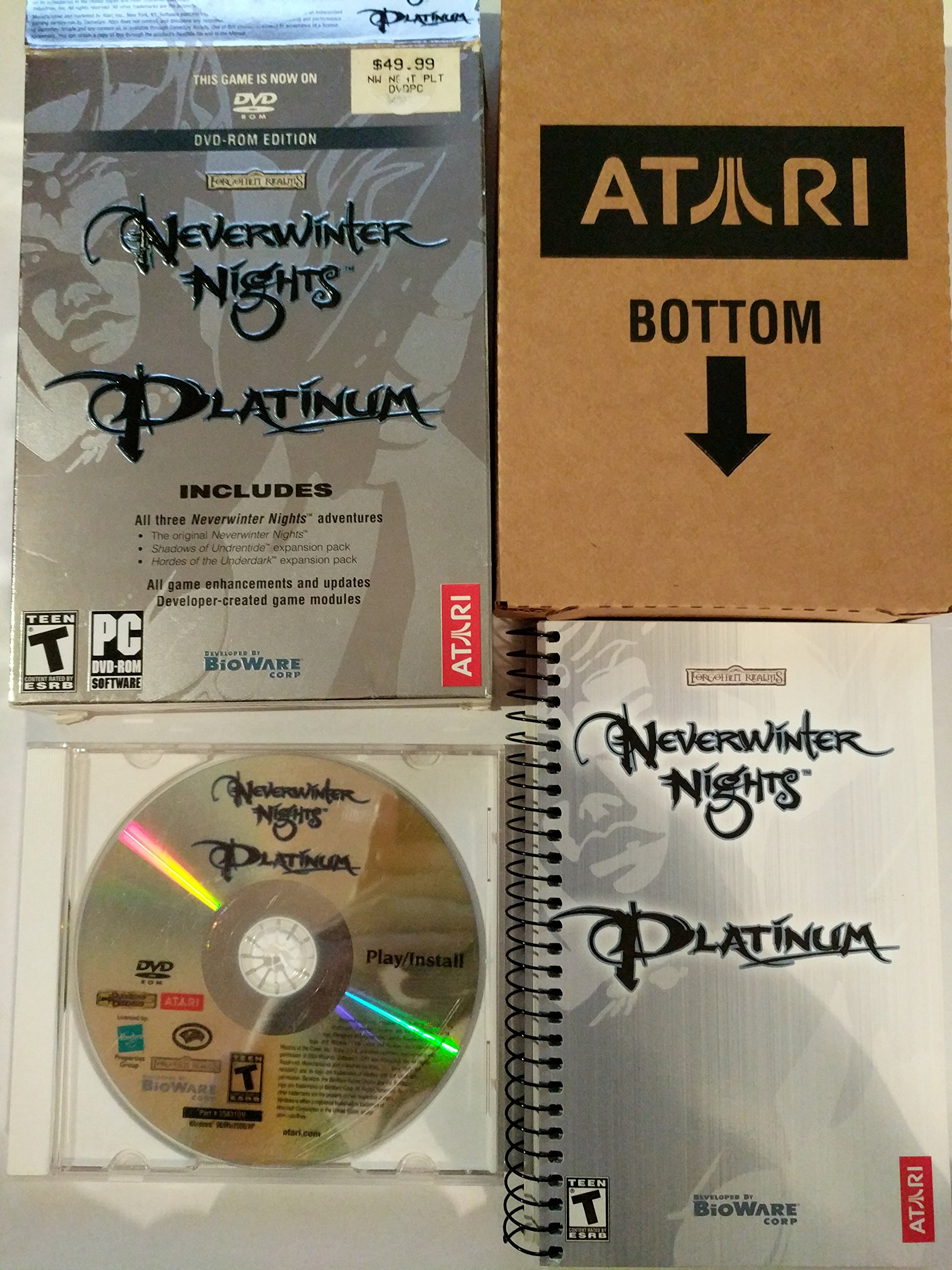 Amazon.com: Neverwinter Nights Platinum DVD Edition - PC : Video Games