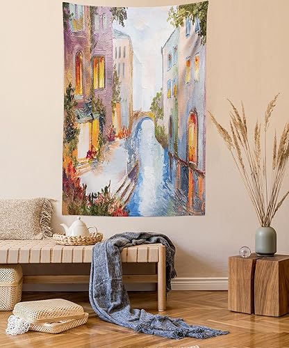 Ambesonne colección de decoración del hogar, tapices de pared para recámara, sala de estar, recámara, multicolor