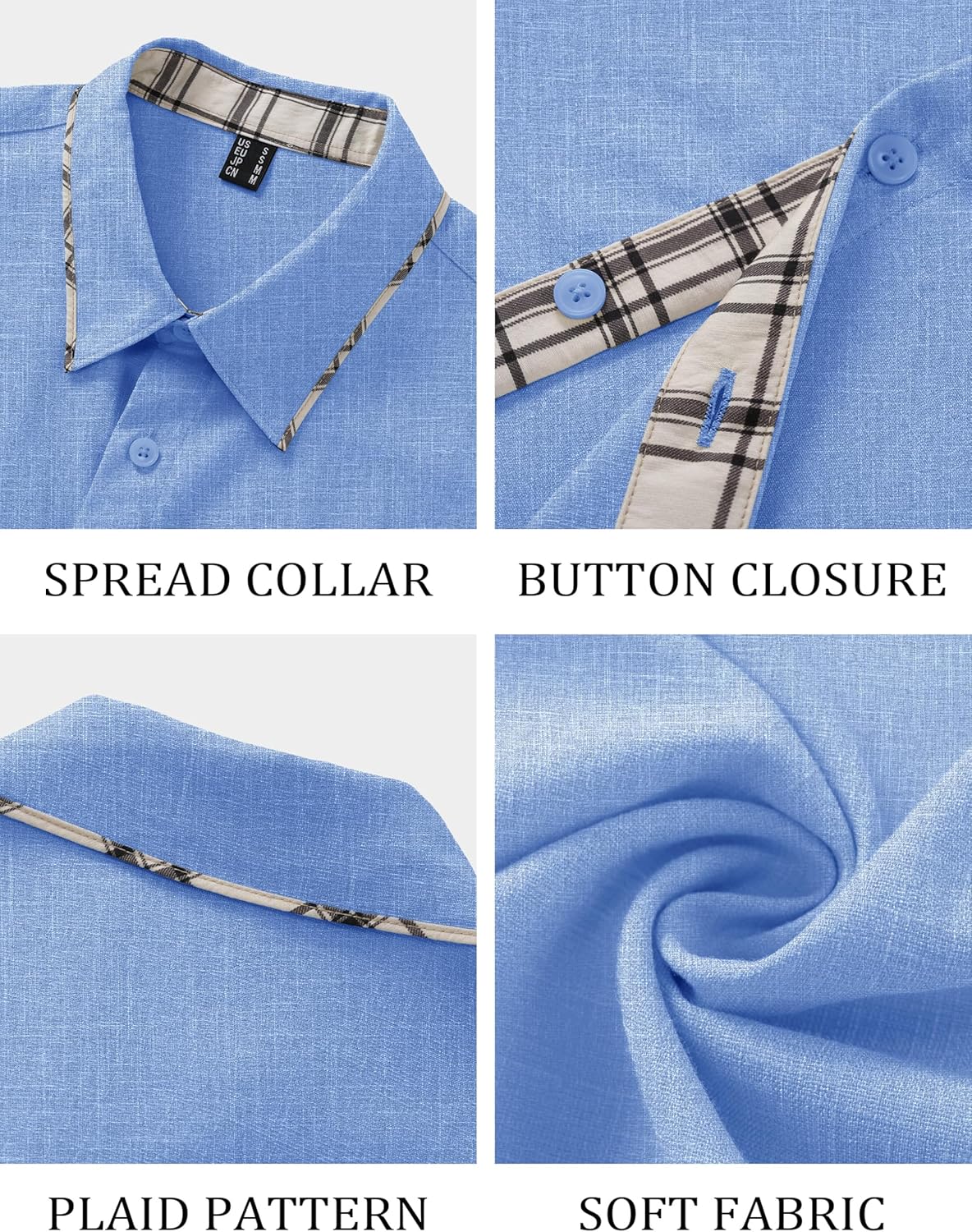 MAGCOMSEN Men's Button Down Shirts Short Sleeve Casual Shirt Summer Beach Vacation Wedding Shirts