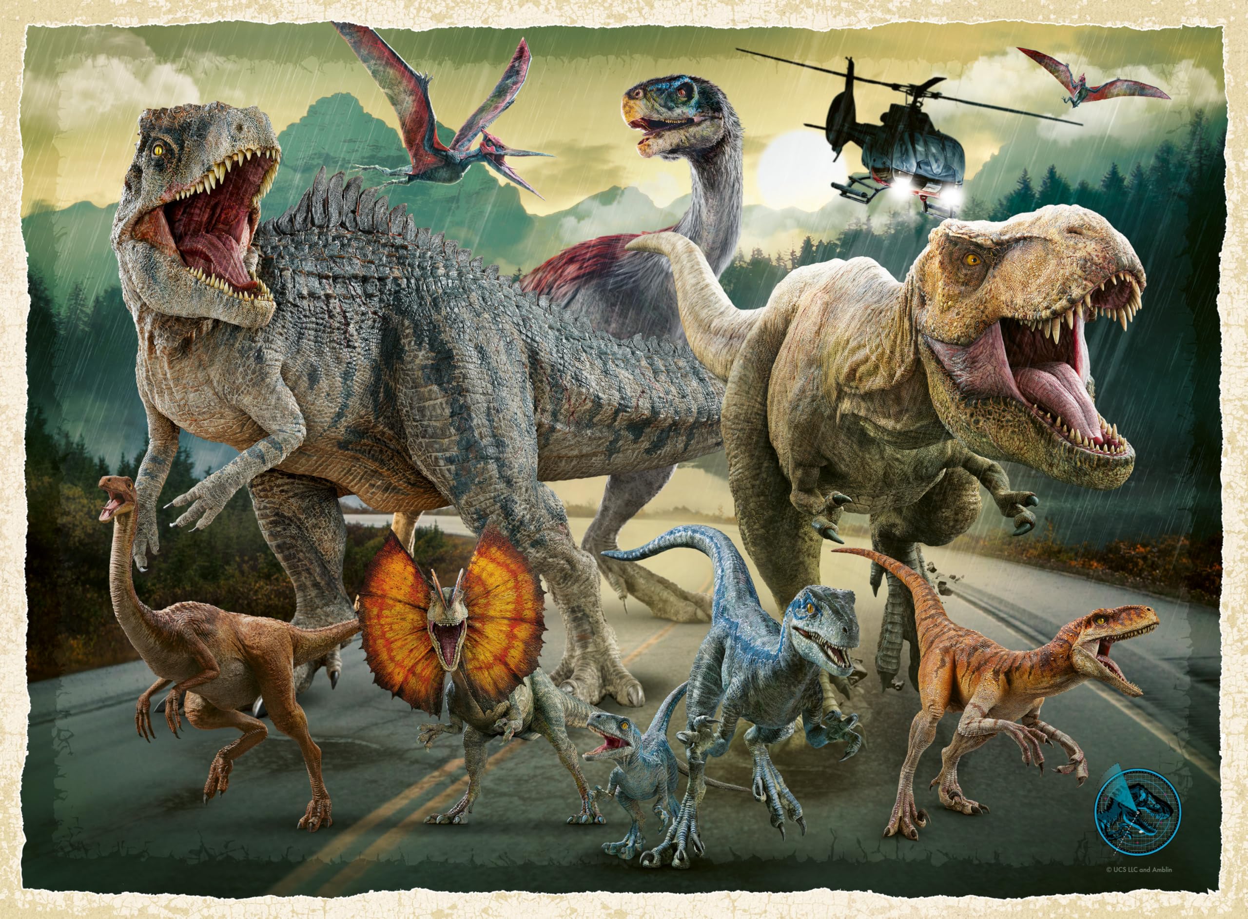 Ravensburger Jurassic World Children's Jigsaw Puzzle Xxl Life Finds A Way (200 Pieces)