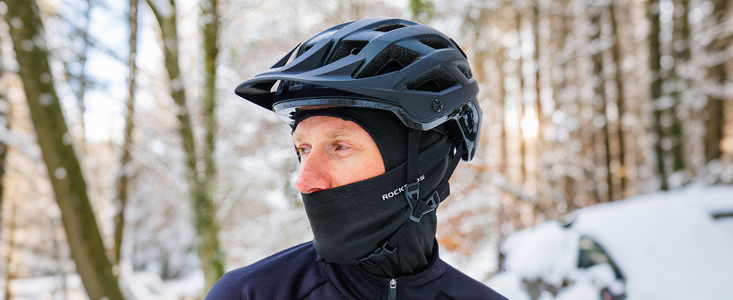 Cagoule Polaire Coupe-vent Hiver Pour Moto, Vélo, Ski - Homme/Femme, Thermique Et Respirante