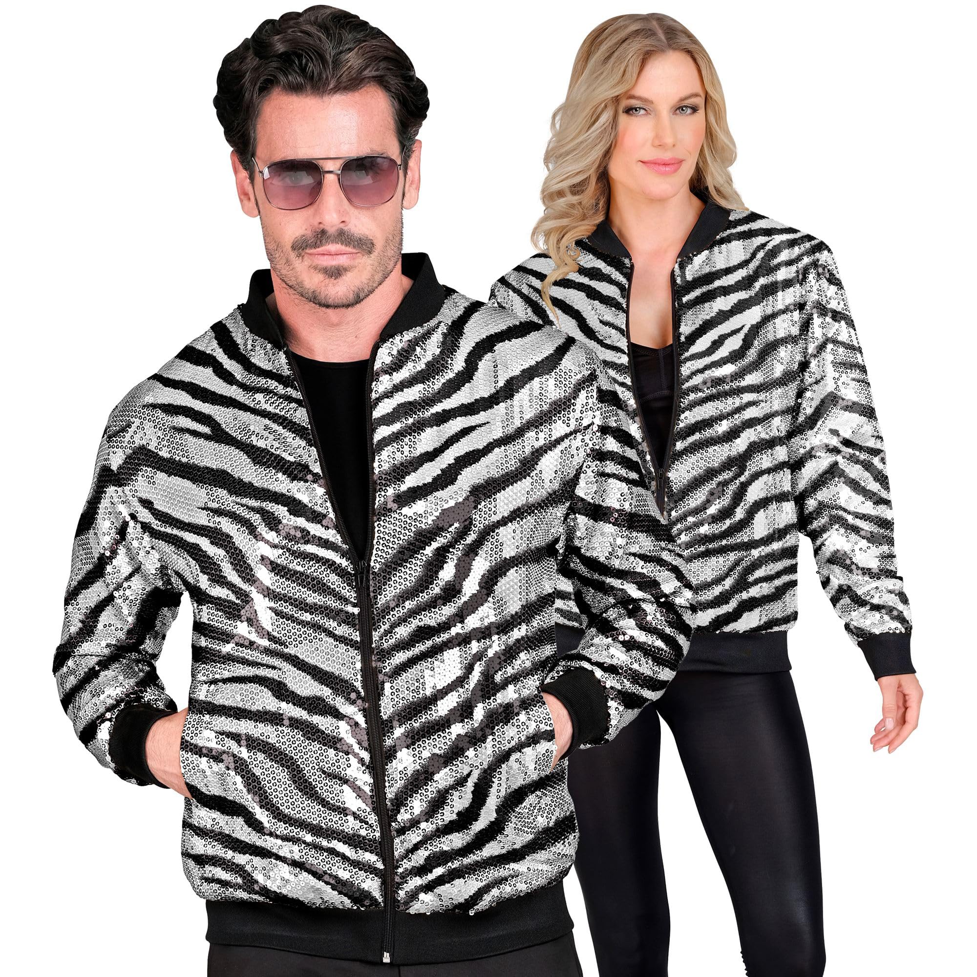 W WIDMANN MILANO Party Fashion - Blouson aviateur à paillettes