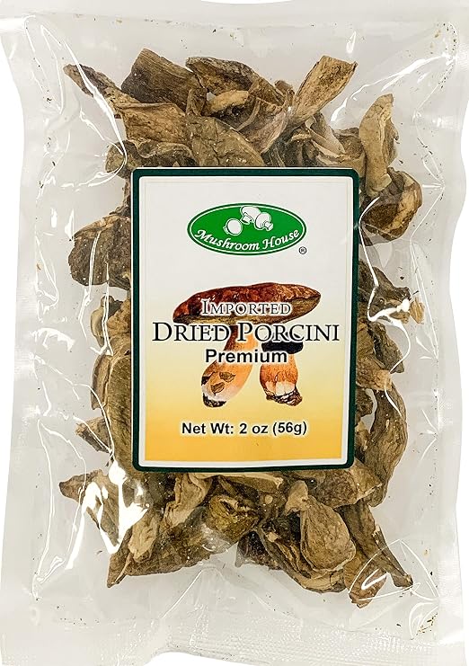Mushroom House Dried Porcini & Wild Forest Blend Premium Mushrooms, 2 Oz