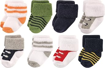 Luvable Friends Baby Newborn and Baby Terry Socks