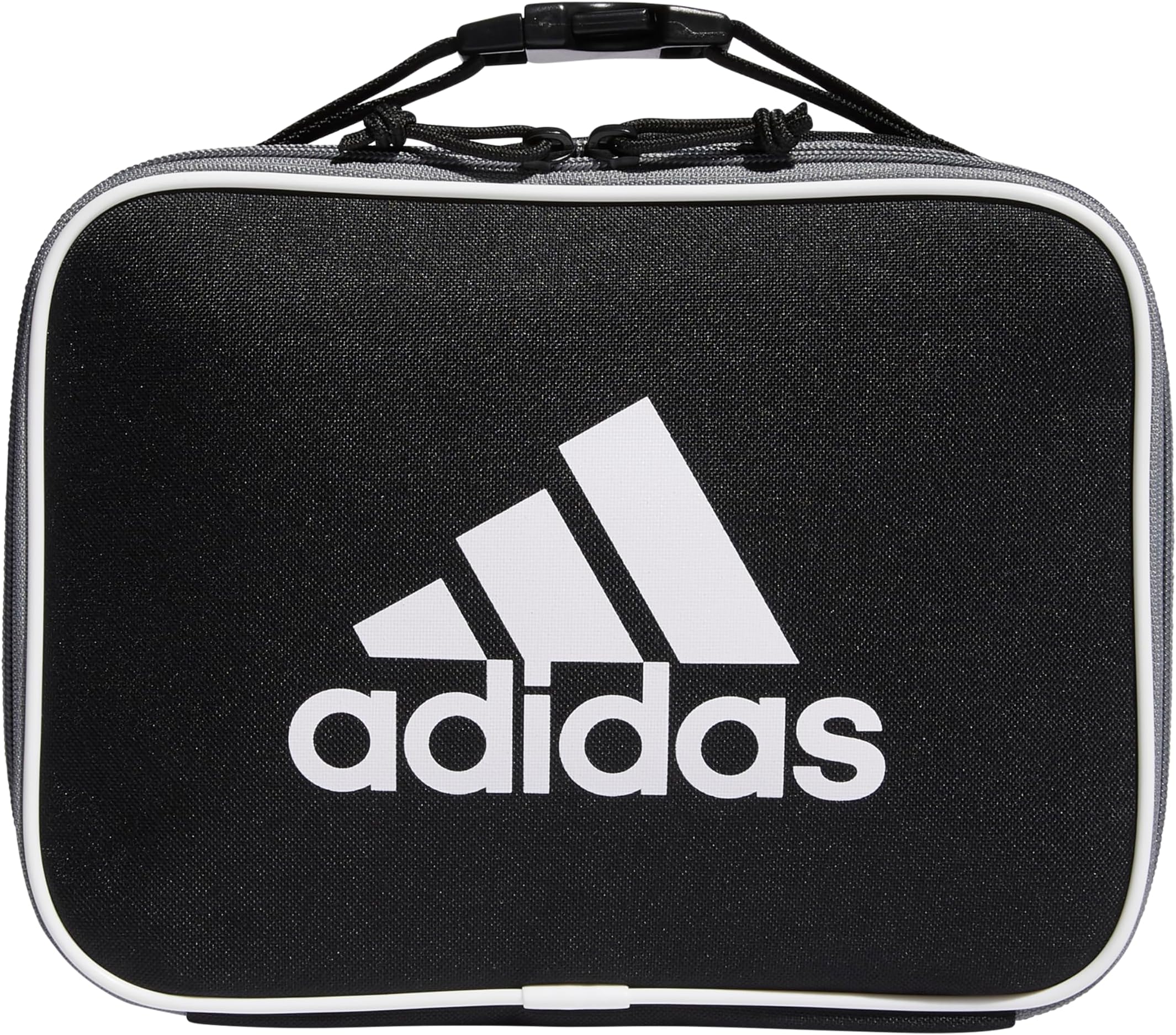 Unisex Foundation Insulated Lunch Bag, Black/White, ONE SIZE