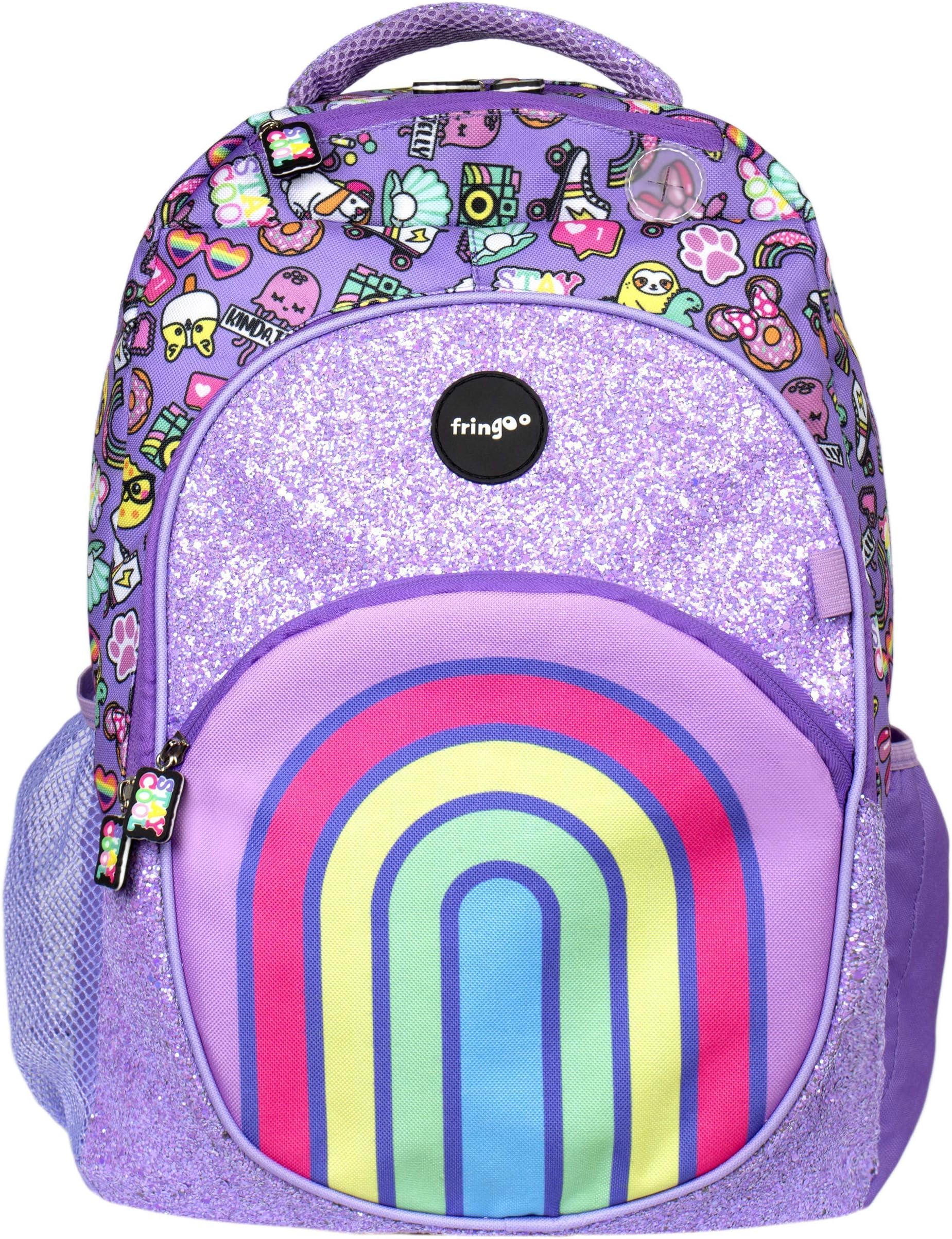 Large Kids Backpack for Boys and Girls | Perfect as a School Bag or Travel Bag | Includes a Laptop Pocket, Compartments and a Hole for