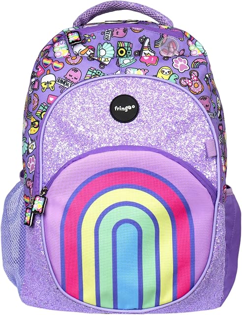 Fringoo - Large Kids Backpack For Boys and Girls | Perfect As A School Bag or For Travel Pack Bag | Includes Laptop Pocket, Compartments and Hole for Headphones