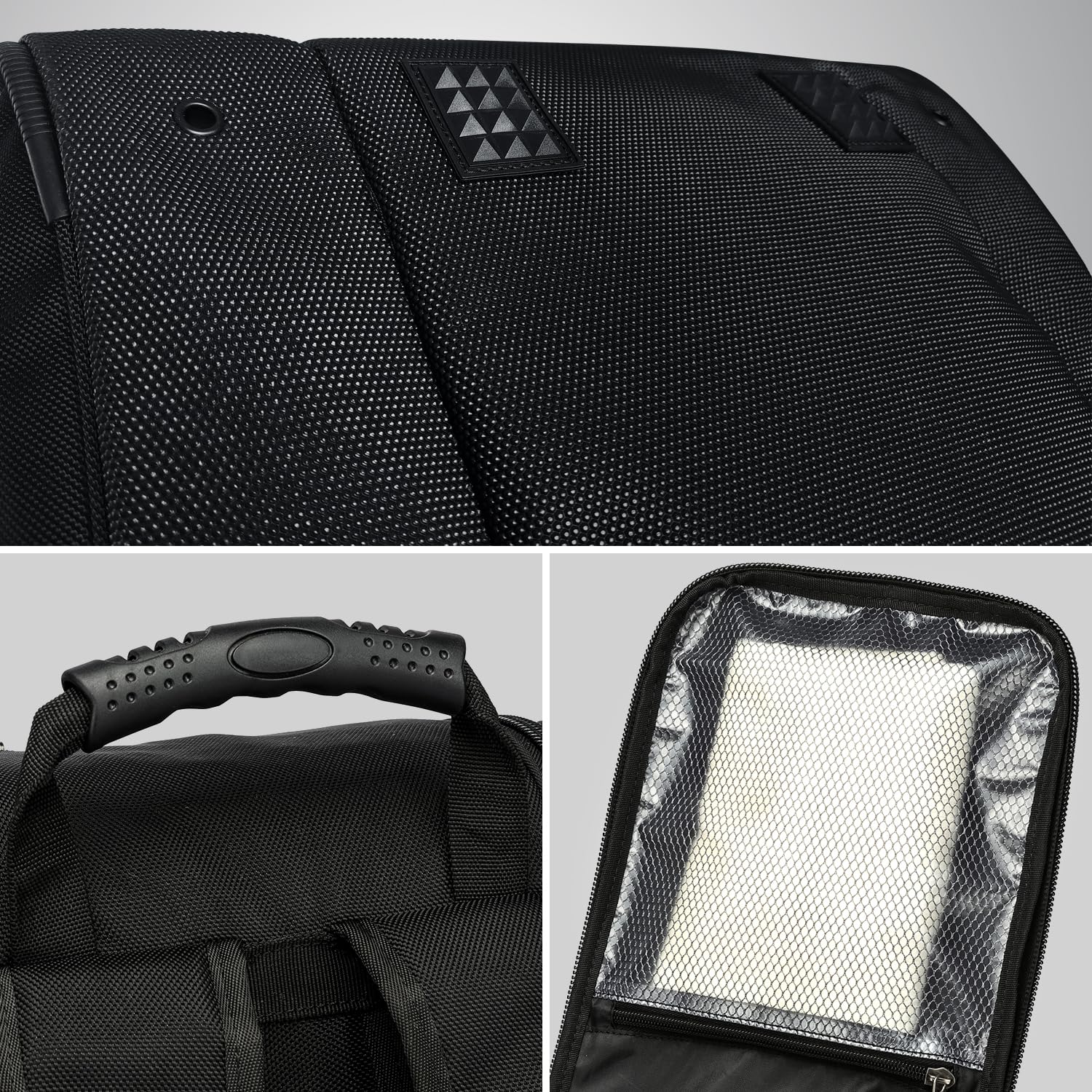Mochila para botas de esquí 50 L, bolsa de snowboard, viaje, equipo de esquí y accesorios