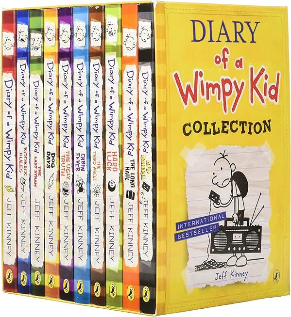 Amazon.co.uk diary of a wimpy kid box set