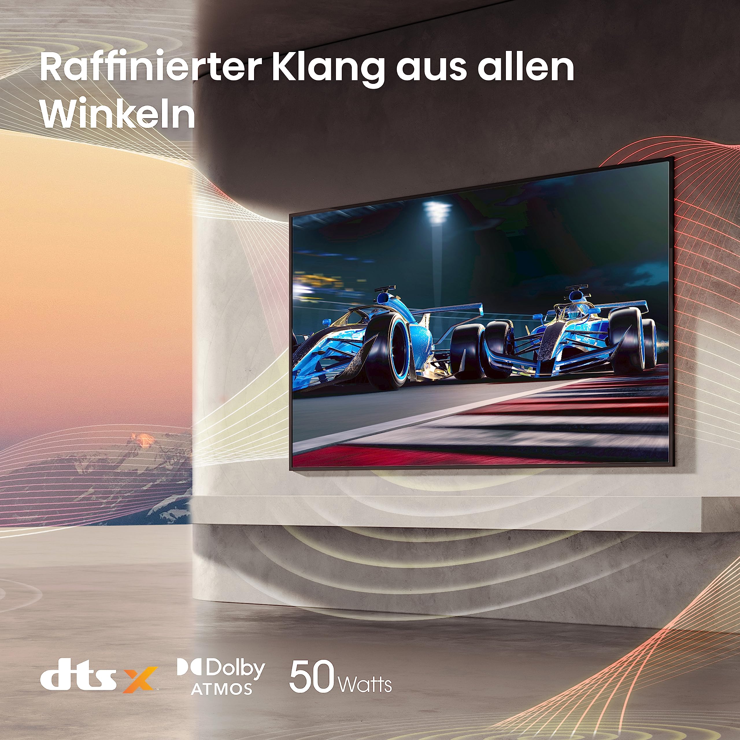Hisense 75U8KQ Mini LED 4K ULED Smart TV - - 190 75 Zoll – Bild 7