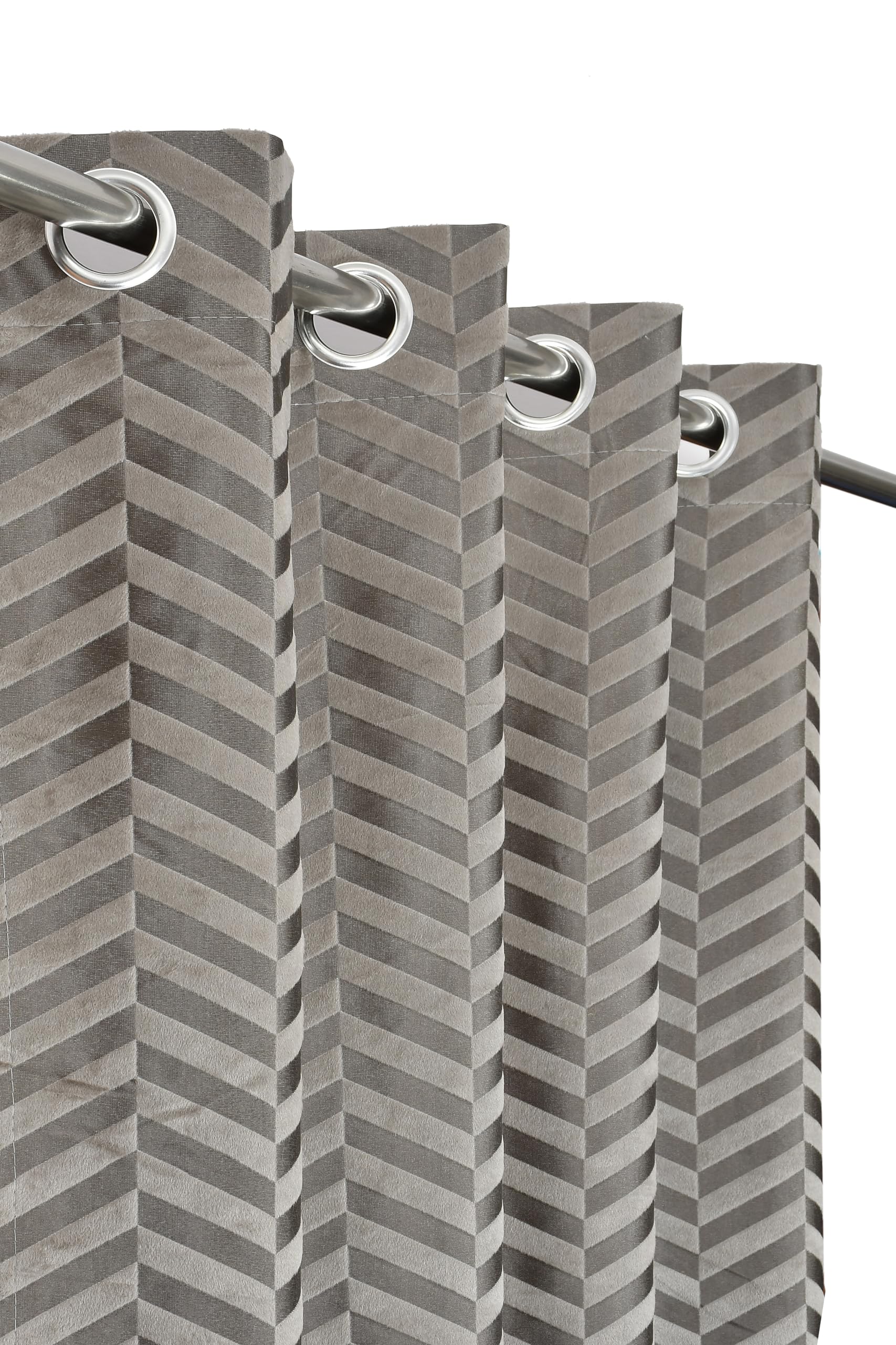 See full amazon price history chart for Kiara Creations Premium Velvet Fabric Room Darkening Printed Curtains for Door 7 Feet, Pack of 1, Grey Kiara Creations Premium Velvet Fabric Room Darkening Printed Curtains for Door 7 Feet, Pack of 1, Grey (B0CKHBH2R4) Amazon Price History, Amazon Price Tracker
