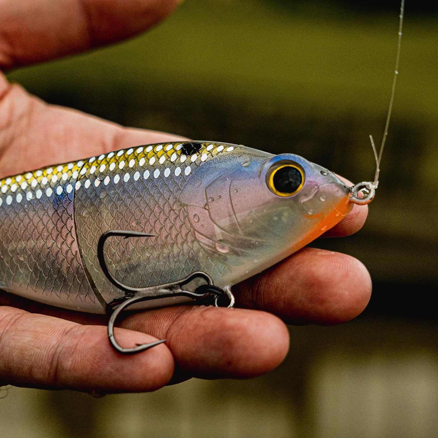 6th Sense – Flow Glider 130 Glide Bait – Bass Fishing Swimbait – with Natural Baitfish Swimming Action