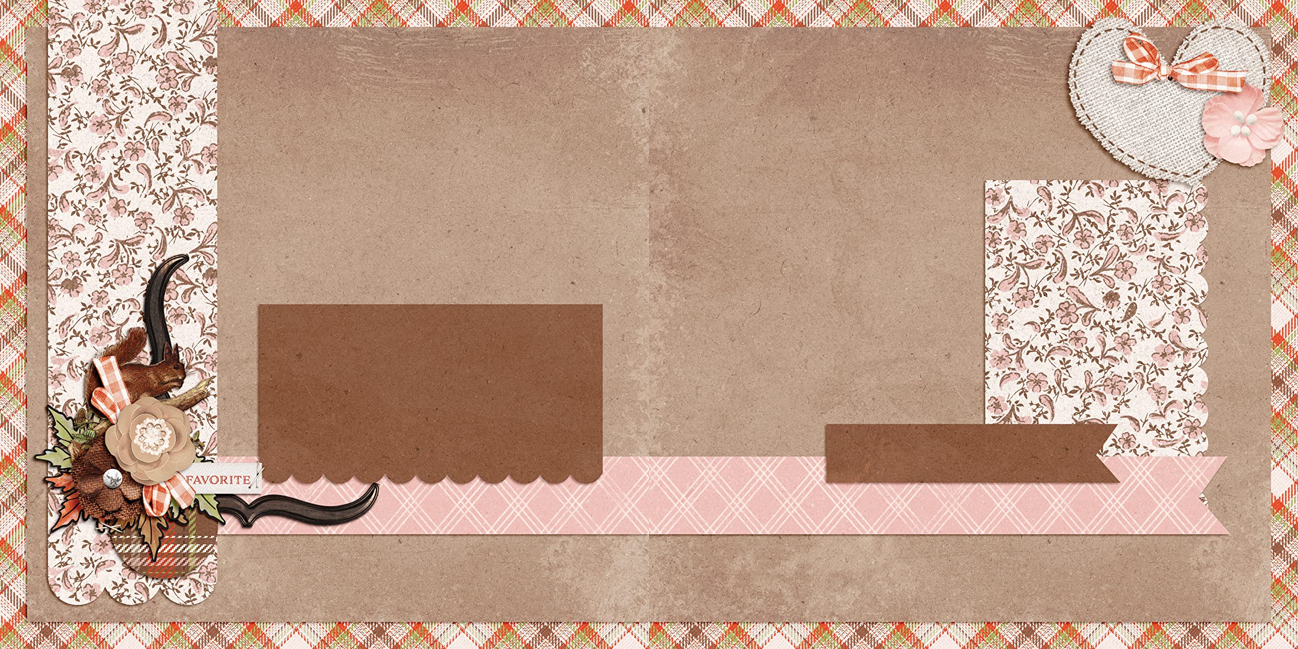 Ulubiony NPM - Rodzina - Gotowe strony do scrapbookingu - EZ Layout 6385