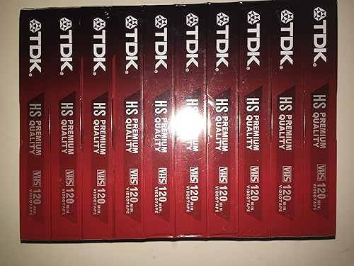 Miniatura 3 de TDK T-120HS Premium Quality VHS Cassettes 10 pack