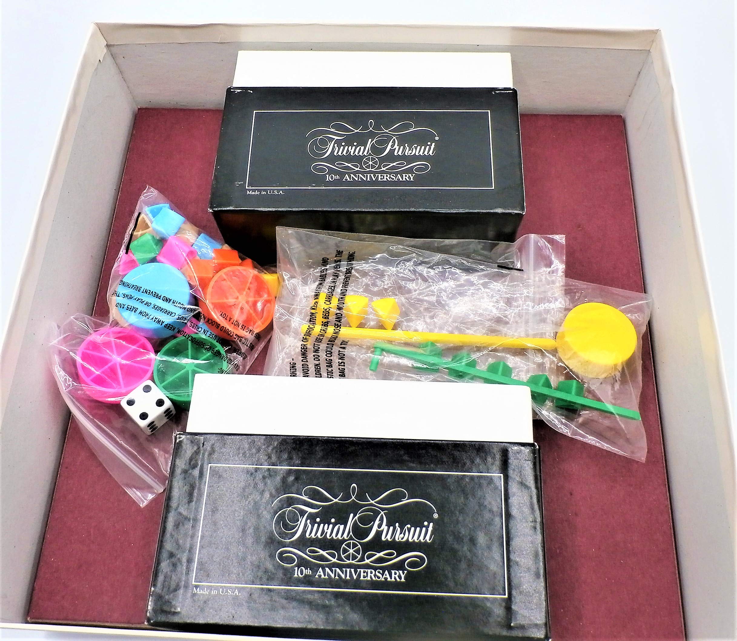Amazon.com: Trivial Pursuit 10th Anniversary : Toys & Games