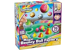 Magic Superball Factory Set: DIY Bouncy Balls with Glowing Super Powers