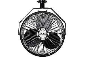 Air King 9718: Industrial-Grade Outdoor Oscillating Ceiling Fan