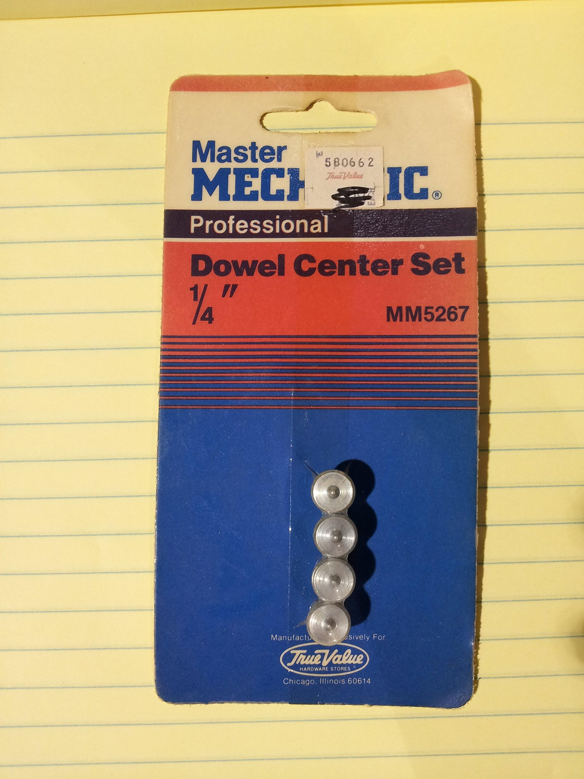 Master Mechanic Professional Dowel Center Set 1/4