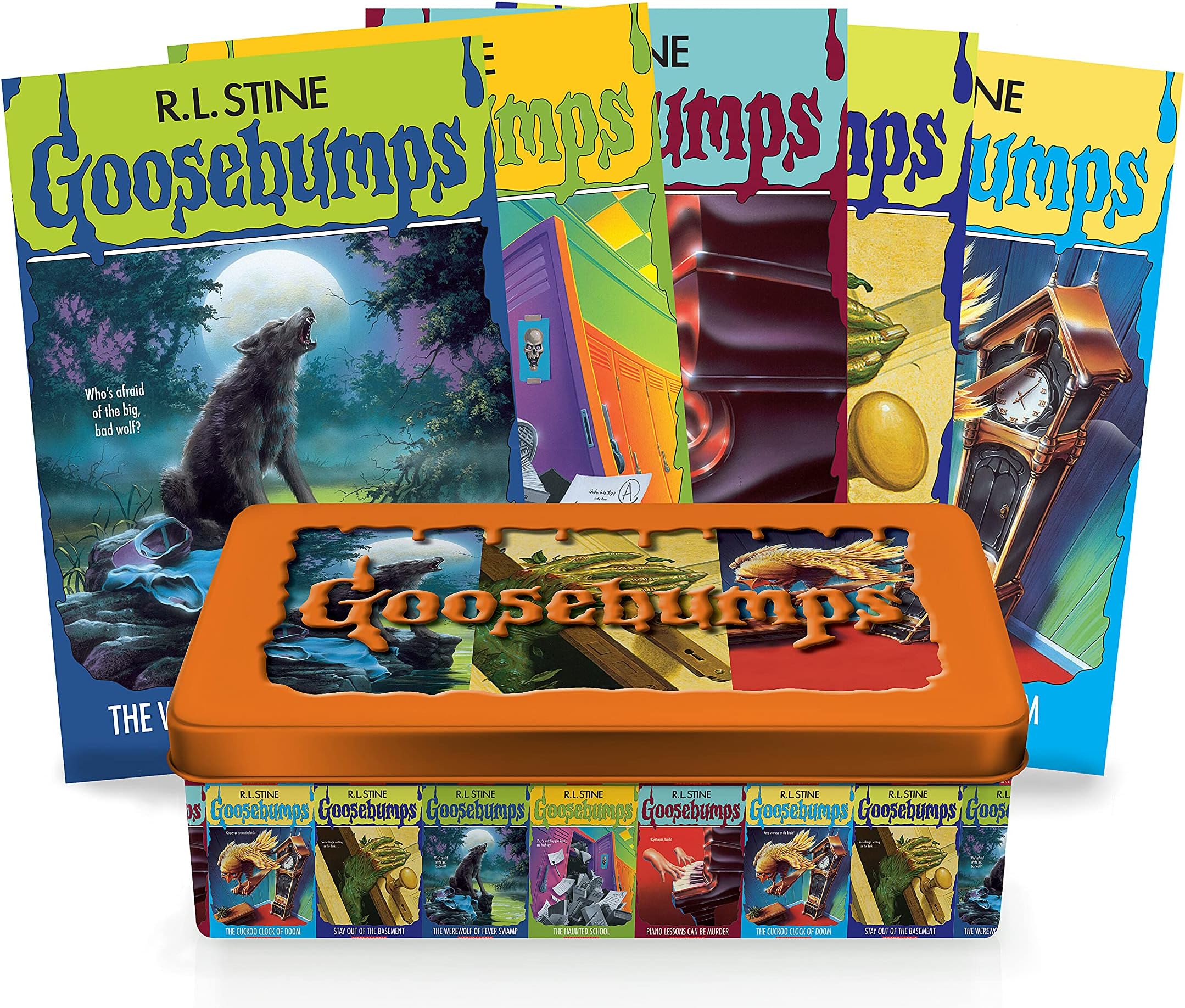 Goosebumps Retro Fear Set: Limited Edition Tin