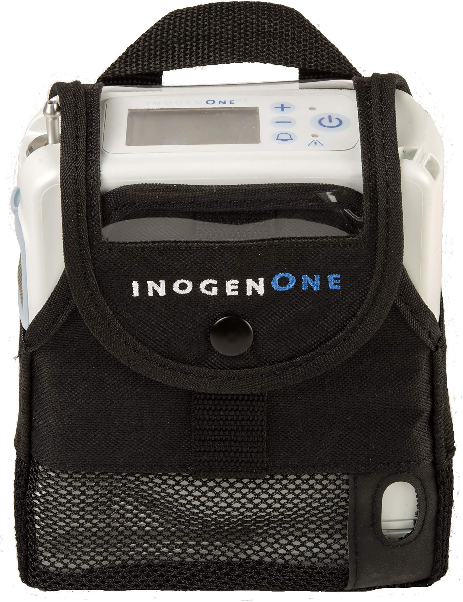 Inogen Carry Bag – Protective Travel Case with Shoulder Strap & Handle – Fits One G4 & Rove 4 Portable Oxygen Concentrators – Black