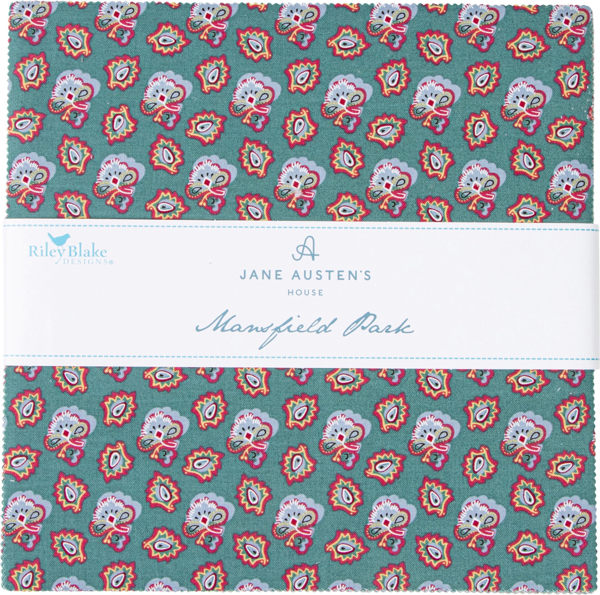 Riley Blake Designs Assorted Jane Austen's House Mansfield Park 10" Stacker 42 10-Inch Squares Layer Cake Riley Blake 10-15190-42