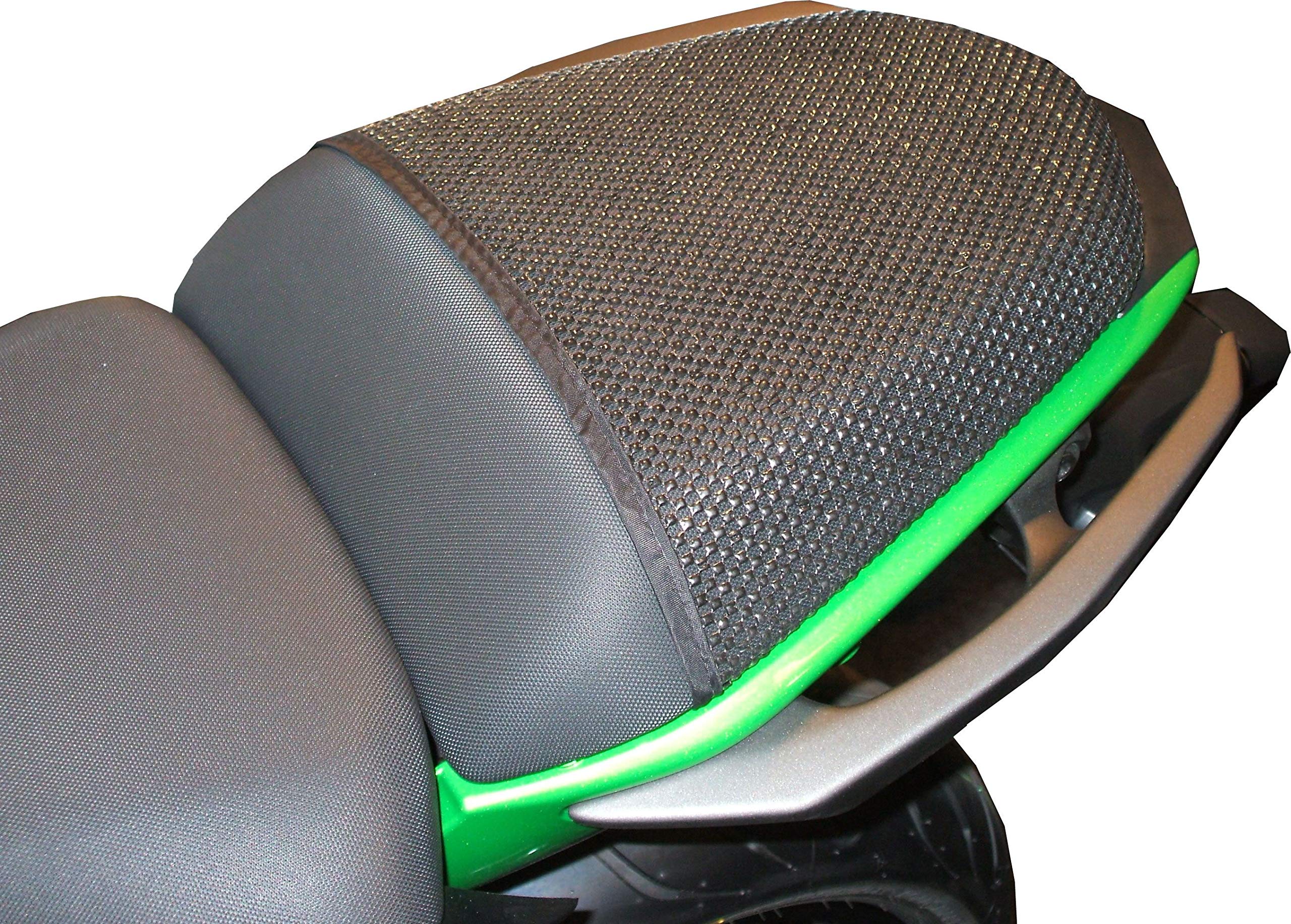 TRIBOSEAT Anti Slip Passenger Seat Cover, Compatible with Kawasaki Er6N (2012-2016)