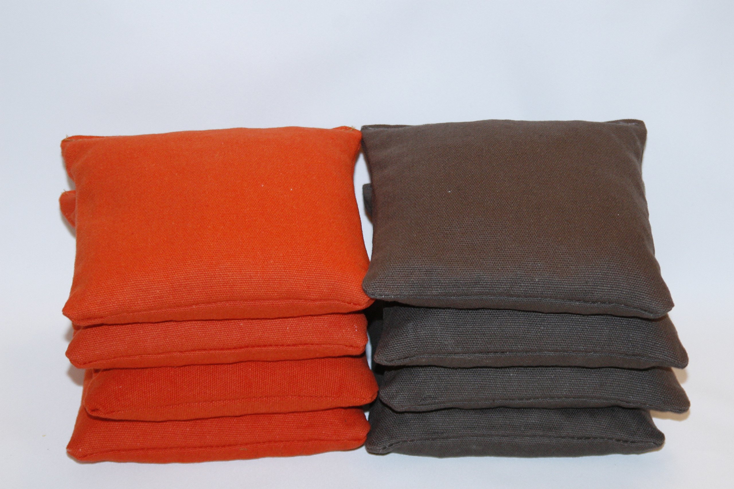 Amazon.com: Cornhole Bags (Set of 8) Orange/Brown : Sports & Outdoors