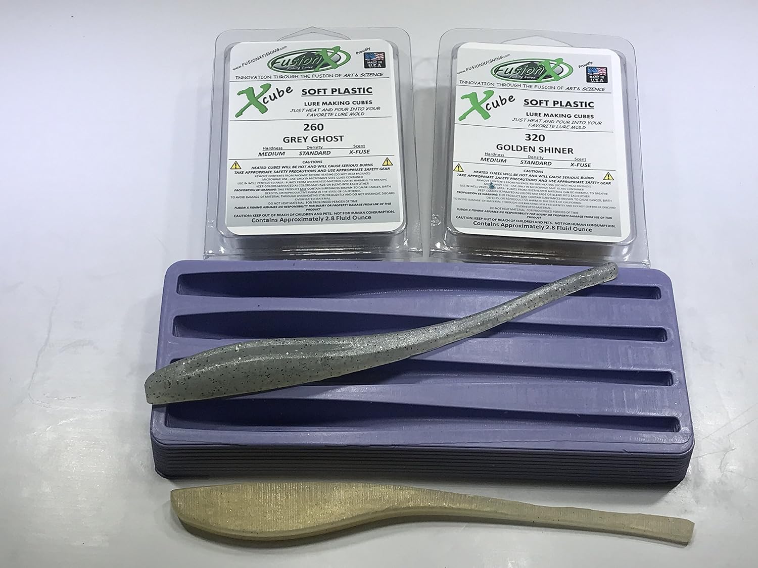 Fusion X Fishing 6" Soft Plastic Wide Pintail Twitch Jerk