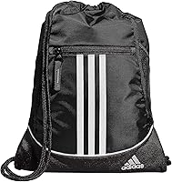 adidas Alliance Sackpack Drawstring Backpack - 12L Small Gym Bag for Sports, Travel & Fitness